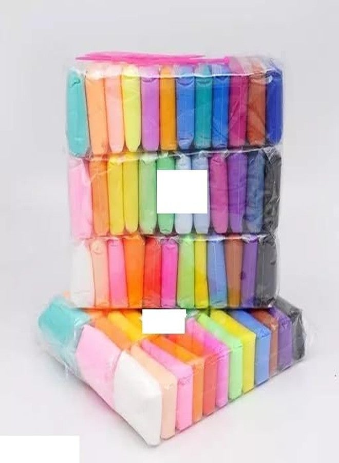 Eclet (Pack of 12) Air Dry Clay, Colorful Children Soft Clay, Creative Art Crafts, Gifts for Kids-Multi Color. Non-Toxic Modeling Magic Fluffy Foam Bouncing Clay Putty Kit for Kids with Tools .162 - Image 1